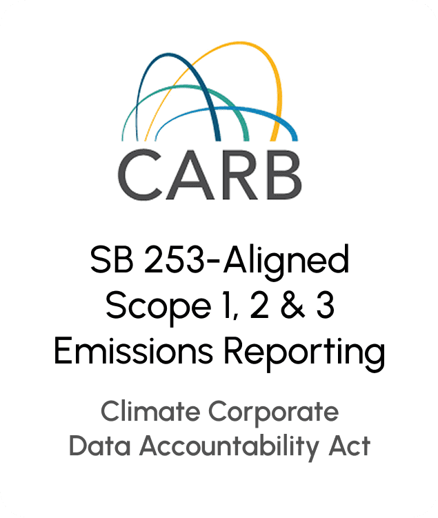 SB 253-Aligned Scope 1, 2 & 3 Emissions Reporting